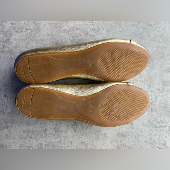 Coach Merilyn Platinum Ballet Flats - Picture 5 of 10